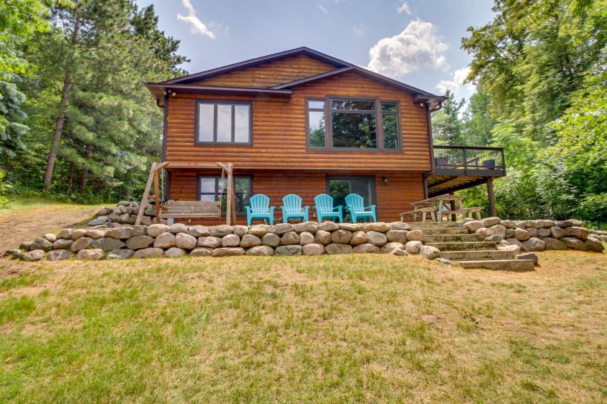 Beautiful Breezy Point Home With Beach And Dock! Pequot Lakes Εξωτερικό φωτογραφία