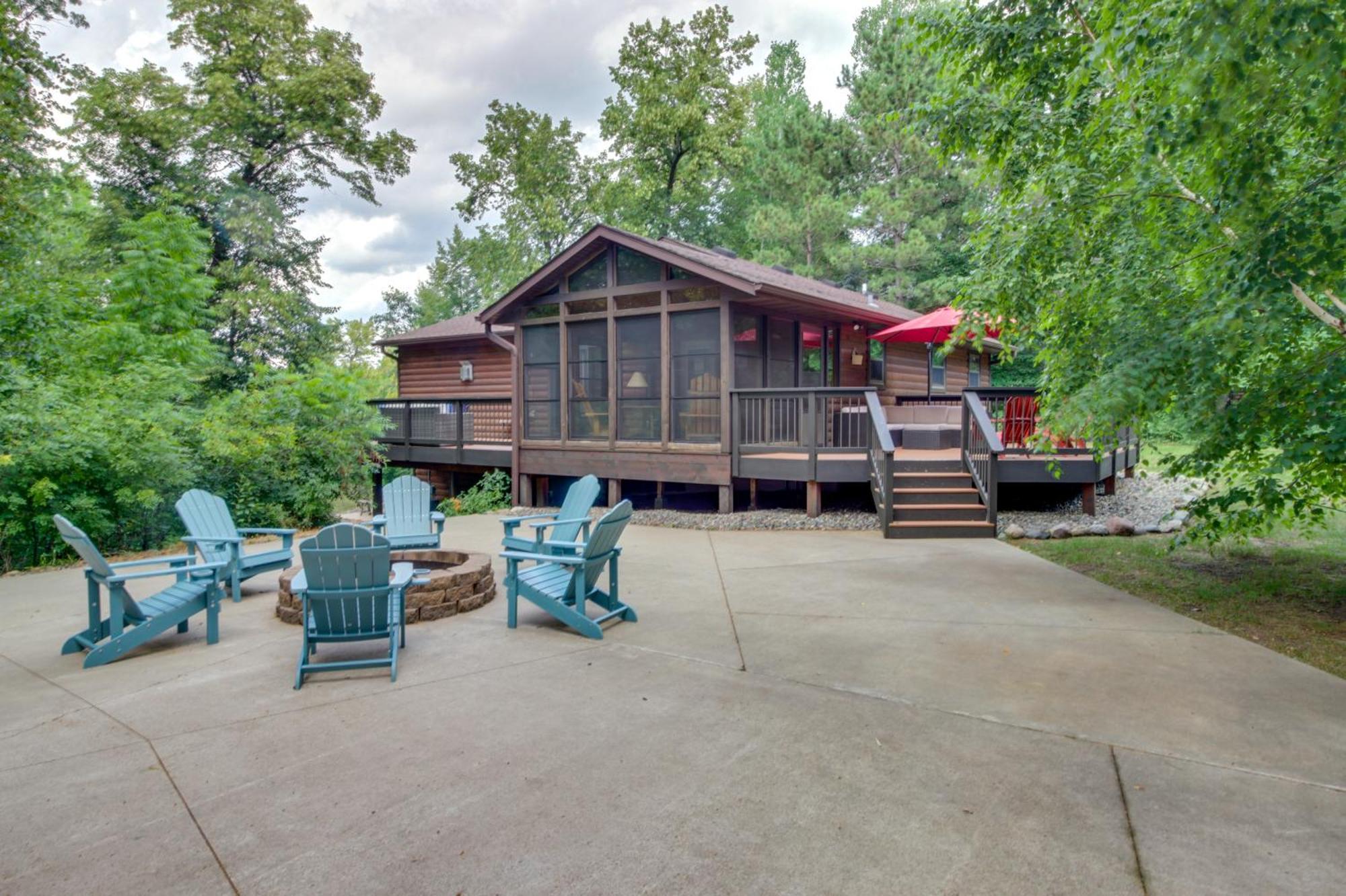 Beautiful Breezy Point Home With Beach And Dock! Pequot Lakes Εξωτερικό φωτογραφία